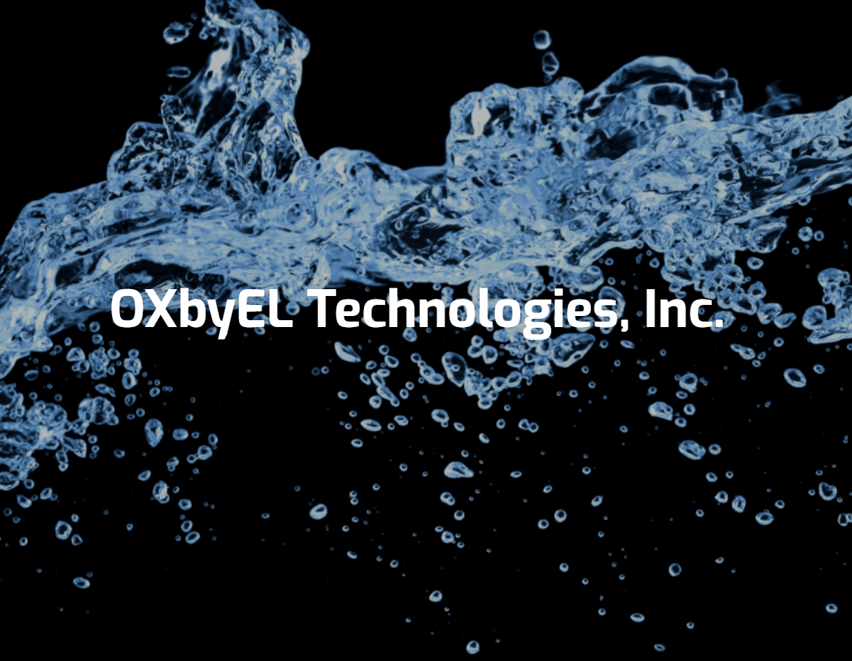 OxByEl Technologies offers new PFAS water treatment technology